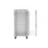 Armario independiente LANBERG FF01-6822-12SL 22U independiente, 1233×600×800 mm, IP20, 1200 kg