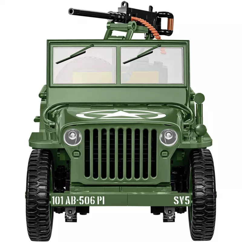 Cobi COBI-2805 Willys MB set de construcción, 1207 piezas, serie Historical Collection, plástico, 10+