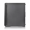 Caja de PC Thermaltake H350 TG RGB semitorre negra