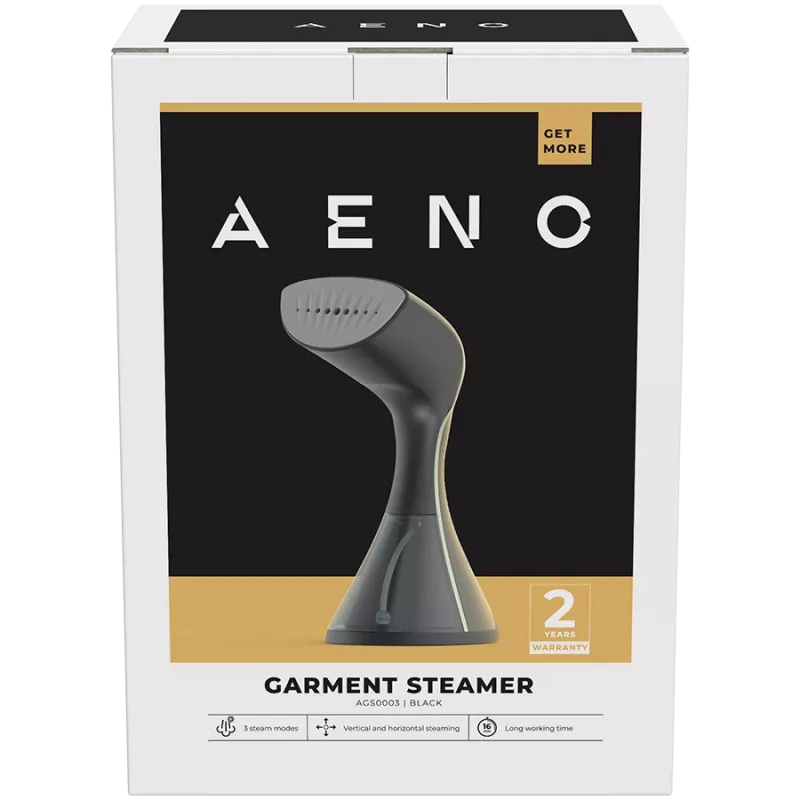 Plancha de vapor de mano AENO GS3, 1500 W, depósito de agua extraíble, 3 modos de vapor