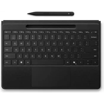 Microsoft SrPro Flex KeybWSlimPen AZBE Negro - Teclado (Y8U-00007)