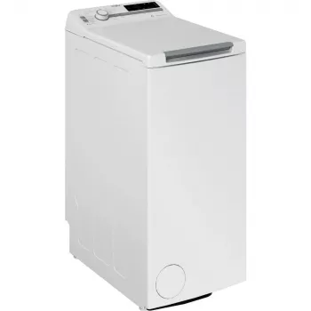 Lavadora de carga superior WHIRLPOOL TDLR 7231BS EU 7 kg, 1200 rpm, clase energética D, ancho 40 cm, fondo 60 cm, motor inverter