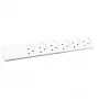 Regleta de enchufes Garbot Z66000108-PA01 6 salidas AC para interior blanco
