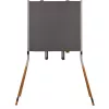 One for All Falcon Universal WM 7481 - Pie - para TV LCD / barra de sonido - Nogal, Antracita - Tamaño de pantalla: 81,3–177,8 cm (32–70 inch)