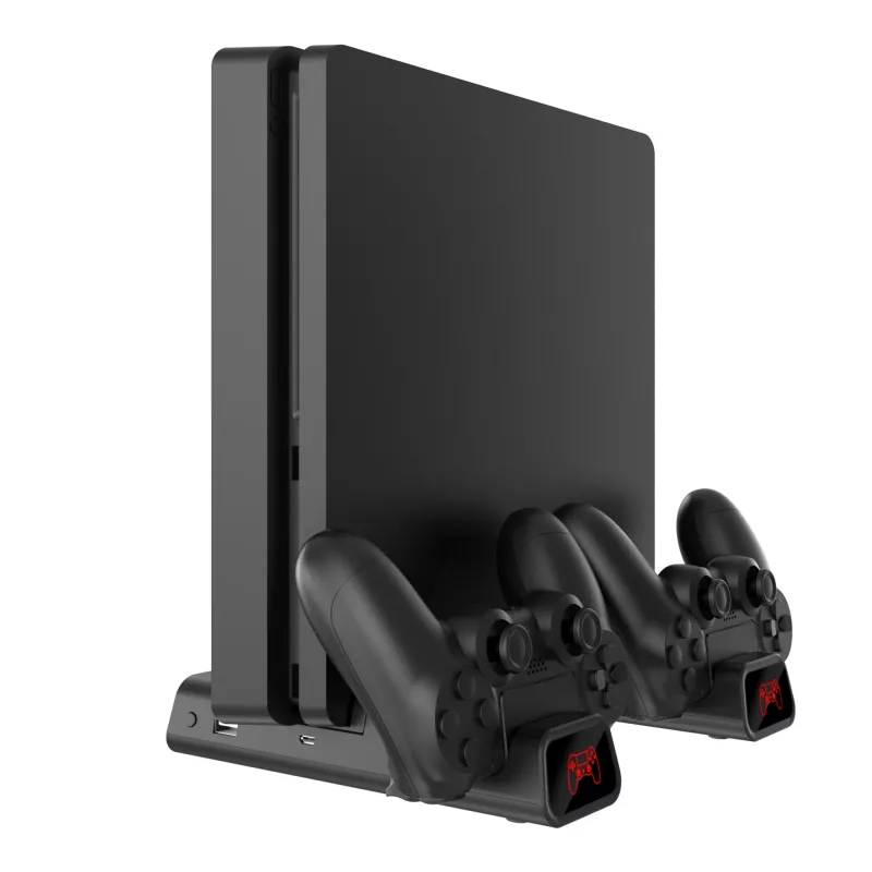Almohadilla térmica White Shark PS4-19076 Cutman con 2 estaciones de carga para mando