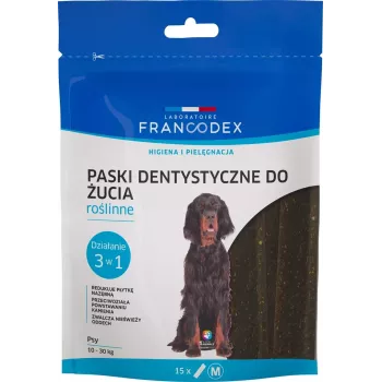 FRANCODEX Dental Strips M - premio para perros - 15