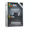 AVG Ultimate 10 dispositivos VPN Clave de 2 años, Global