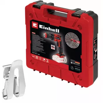 Einhell TE-DY 18 Li-Solo. Velocidad en vacío: 4000 rpm. Fuente de energía: batería, voltaje de batería: 18 V. Ancho: 980 mm. Peso del paquete: 2,8 kg, Ve