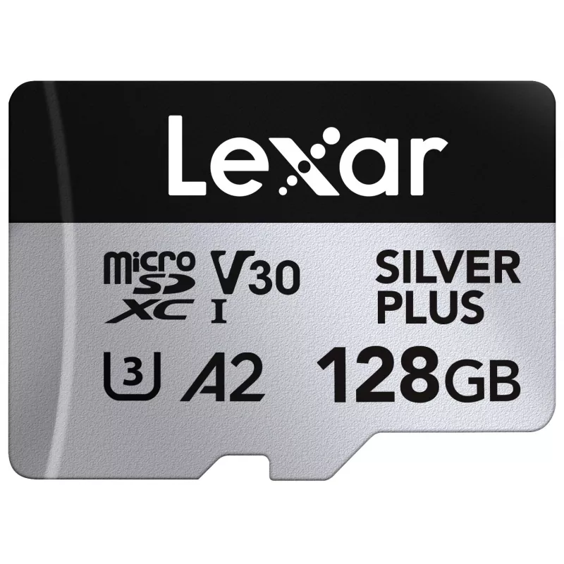 Memoria flash Lexar 128 GB UHS-I MicroSDXC Professional SILVER PLUS