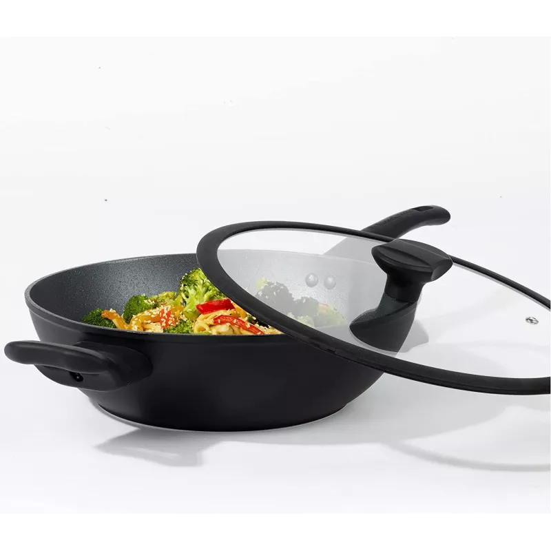 Wok Russell Hobbs RH01860EU7 28 cm Crystaltech antiadherente