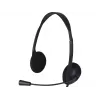 Advanced Accessories auriculares USB con micrófono - negro