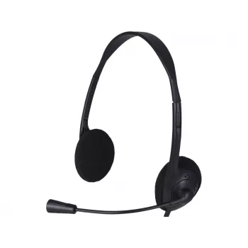 Advanced Accessories auriculares USB con micrófono - negro