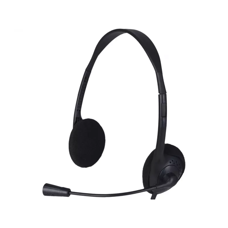 Advanced Accessories auriculares USB con micrófono - negro