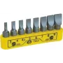 Set de puntas de destornillador plano con clip C.K T4521, 8 piezas