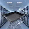 Qoltec 54509 bandeja deslizante de acero para rack, 600x600, negro
