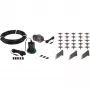 city gardening riego totalmente automático para macetas de balcón 1407-20, control de riego gris/negro, 43 piezas