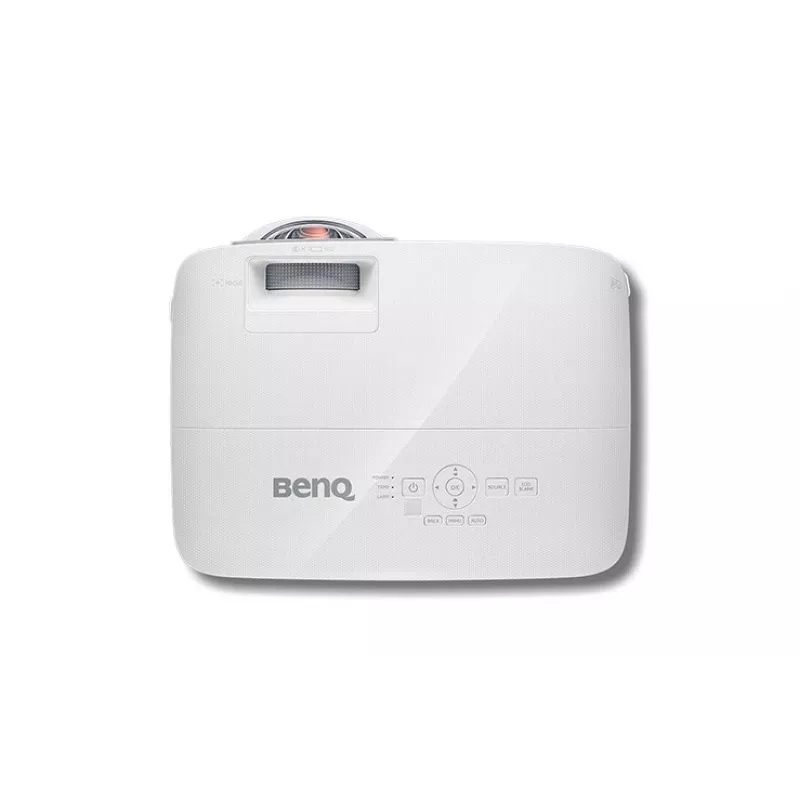 Proyector de datos BenQ MX808STH proyector de corta distancia 3600 lúmenes ANSI DLP XGA (1024x768) blanco