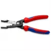 Knipex 13 72 200 ME pelacables negro, azul, rojo, acero inoxidable