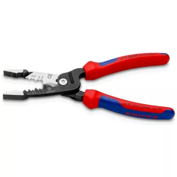 Knipex 13 72 200 ME pelacables negro, azul, rojo, acero inoxidable