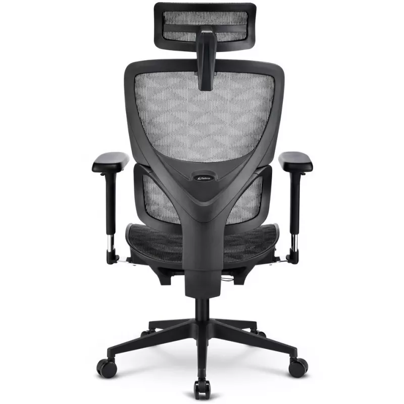 Silla de oficina Sharkoon OfficePal C40M asiento de malla respaldo de malla, gris, máx. 150 kg
