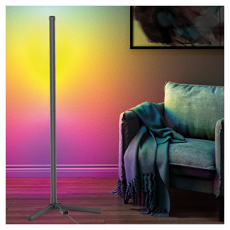 Lámpara de pie LED RealPower Light Stick 1 RGBIC, RC