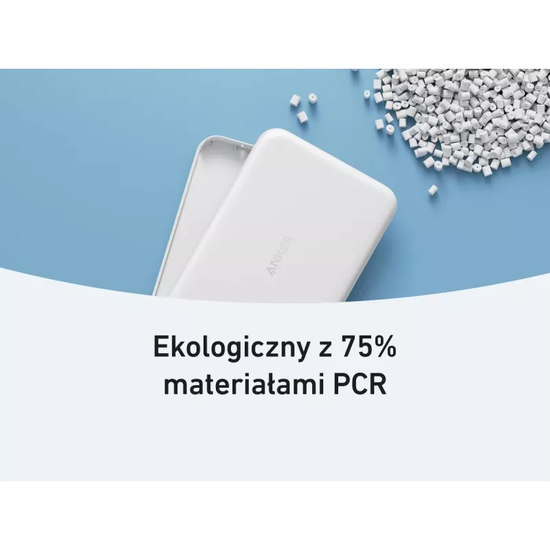 Batería externa Anker MagGo Power Bank 10K magnética inalámbrica Blanca, Blanca