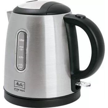Melitta Prime Aqua mini Top hervidor de agua 1L 2200W negro acero inoxidable