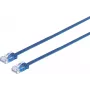 Cable de parcheo Ethernet ShiverPeaks Cat6 U/UTP RJ-45 0,5 m azul