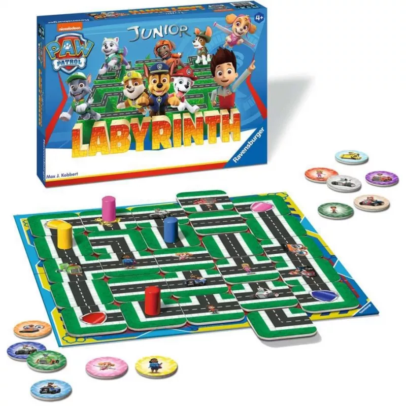 Juego de mesa Ravensburger Paw Patrol Junior Labyrinth