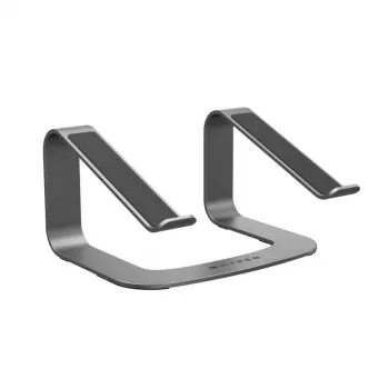 Soporte para portátil HYPER HS1110GYGL gris aluminio 40,6 cm