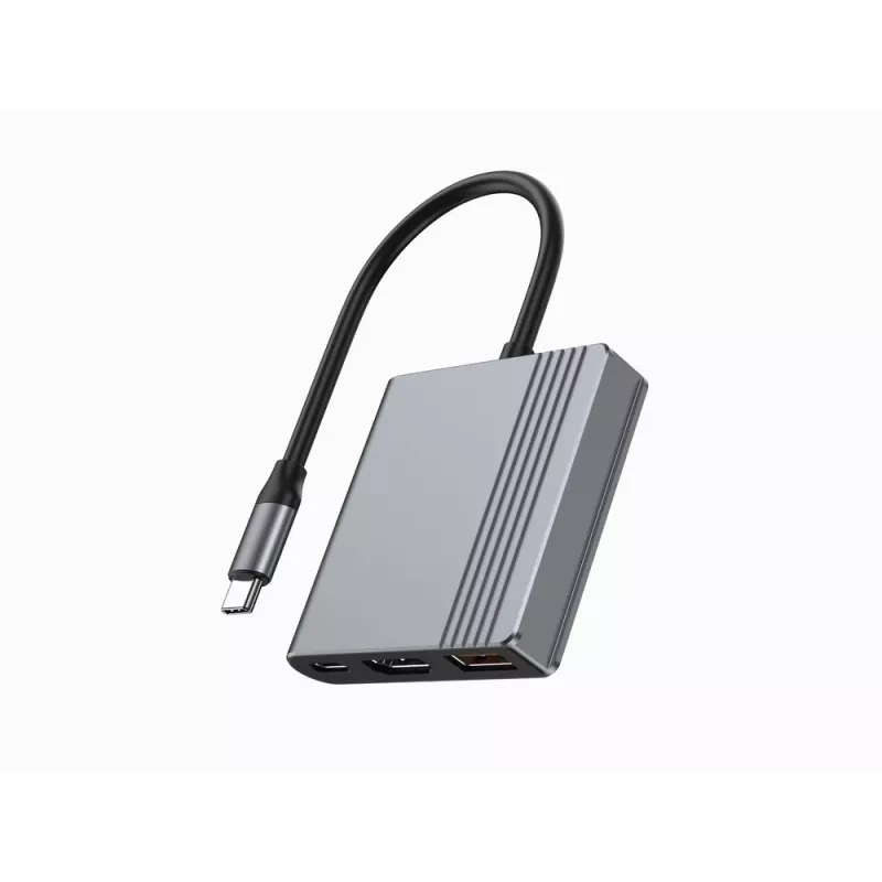 ADAPTADOR I/O USB-C A HDMI/USB3/3IN1 A-CM-COMBO3-05 GEMBIRD