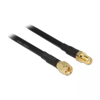 Cable coaxial DeLOCK 88930 0,9 m SMA negro