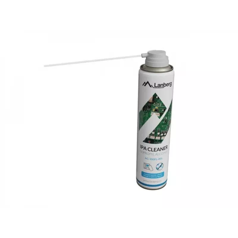 Alcohol isopropílico 99,8% botella 300 ml, LANBERG AG-300FL-001