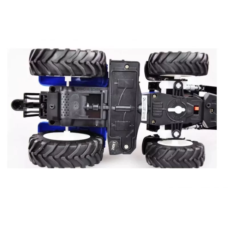 Tractor Amewi tractor de juguete con hoja empujadora motor eléctrico 1:24
