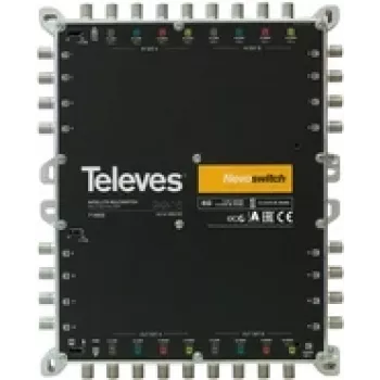 Multiswitch de satélite Televes 714603 9 entradas 25 salidas