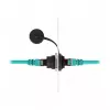 Conector hembra empotrable DeLOCK RJ45 Cat.6 IP67 impermeable antipolvo negro