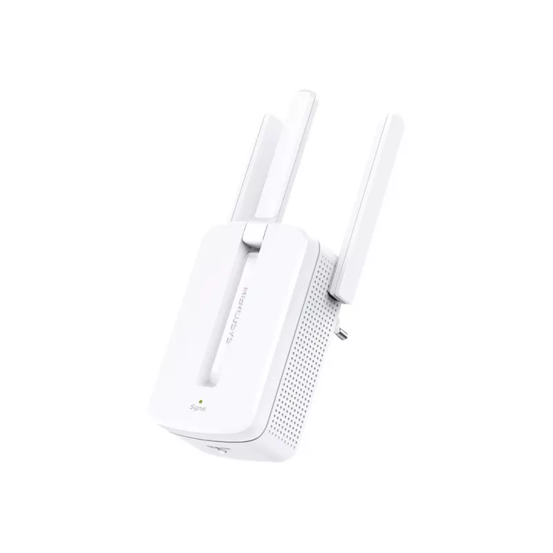 Repetidor WiFi N Mercusys 300Mbps Extensor de red WiFi Amplificador inalámbrico MW300RE (N300, 2 antenas externas)