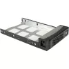 Carcasa de almacenamiento Inter-Tech ES-3525-JY negra plástico acero 180 mm