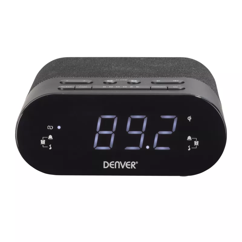 Despertador digital Denver CRQ-107 negro