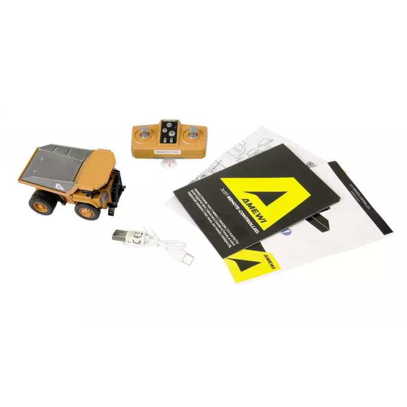 Coche modelo RC Amewi 22746, escala 1:64, motor eléctrico, LiPo 200 mAh, para niños a partir de 6 años
