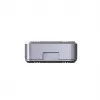 Carcasa para SSD Unitek S1242AGY01-EU USB4 40 Gbit/s, M.2 NVMe, hasta 8 TB, aluminio/plástico, refrigeración activa