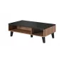 Mesa de centro Cama LOTTA 110 roble wotan/negro mate