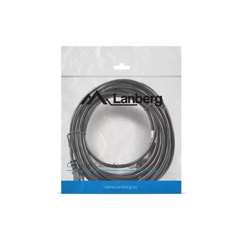Cable de alimentación Lanberg CA-C13C-11CC-0100-BK negro 10 m conector hembra C13 CEE7/7