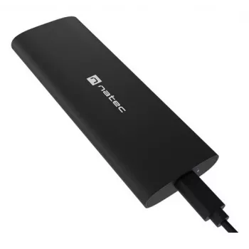 Carcasa externa SSD Natec Rhino M.2 NVMe Lite USB-C 3.1 Gen 2 Aluminum Cisc