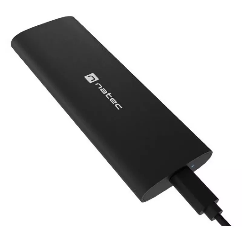 Carcasa externa SSD Natec Rhino M.2 NVMe Lite USB-C 3.1 Gen 2 Aluminum Cisc