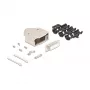 Conector de cable DeLOCK 67133 D-Sub de 15 pines plateado hembra