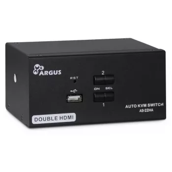Conmutador KVM Inter-Tech AS-22HA HDMI