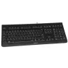CHERRY KC 1000 teclado Home USB distribución suiza negro