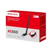 Adaptador USB inalámbrico Mercusys AC650 High Gain Dual Band