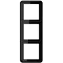 JUNG CD 583 SW - negro - duroplast - sin tornillos - JUNG - 81 mm - 223 mm